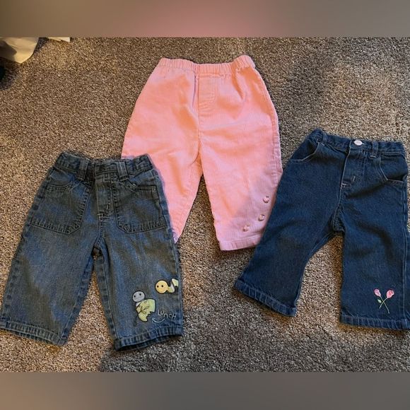 Other - 12 month baby girl pants / jeans